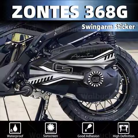 For ZONTES 368 G 2026-2024 zontes 368g Motorcycle Swing Arm Decal Waterproof Rotating Shaft Scooter