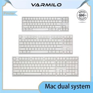 Varmilo VA87M VA108M MIYA Pro Mac 68 機械鍵盤蘋果雙系統櫻桃紅軸辦公室