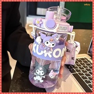 Children Water Bottle Double Drinking Large Capacity 750ml Straw Water Cup Direct Drinking Water Bot