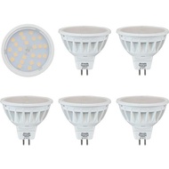 Aiwode 5W MR16 LED Bulbs,Warm White 2700K Equivalent 50W Halogen Lamp,540LM RA85,DC12V Not Dimmable