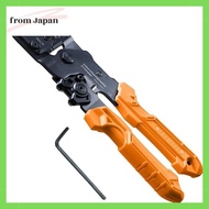 ENGINEER ENGINEER Die Replaceable Precision Crimping Pliers Crimping Tool Open Barrel Large Terminal PAD-13