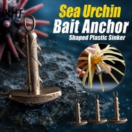 KHJ 10pcs Fishing Sinker, 3.5g 10pcs Anchor Shaped Sinker,  5.3g Anchor Shaped 2.6g Non-Slip Fishing