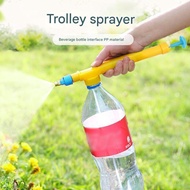 Beverage bottle watering sprayer high pressure air pump manual watering sprayer gardening tools pres