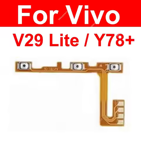 Power Volume Flex For Vivo V29 Lite Y02 Y02t Y10 t1 Y11 Y32T Y78 Plus 2023 5G On OFF Power Volume Si