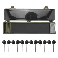 Carp Rig Box with Fish Hook Carp Fishing Storage Box Rig Board with Pins Carp Fishing Rig Container 
