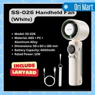 【 199 Speed 】 Rechargeable Mini Fan Portable Handheld Kipas With USB Charging 199 Level Adjustment L