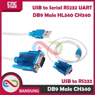 USB to Serial Adapter Cable RS232 UART DB9 MALE HL-340 HL340 CH340