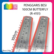 1 PCS IRON RULER 100CM RULER LINE 100 CM LENGTH RULER