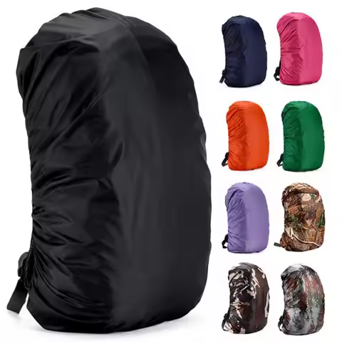 35-80L Women Men Backpack Rain Cover Outdoor Cycling Hiking Climbing Bag Cover Waterproof Rain Cover