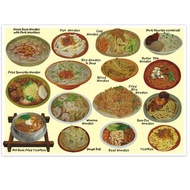 我愛台灣明信片--台灣特色麵 Taiwanese Noodles