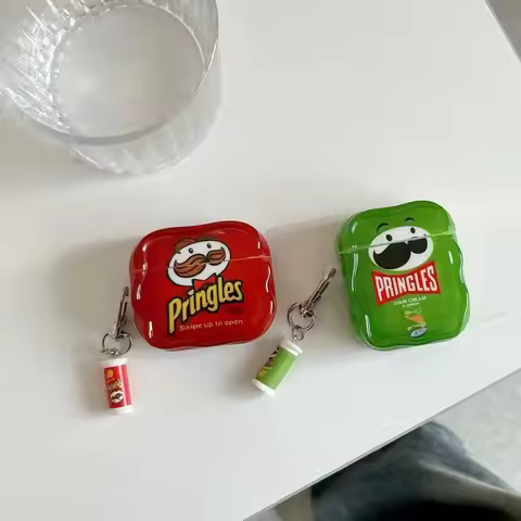 For Apple AirPods Pro3 for AirPods 1 2 3 4 Case Chocolate Cookies Salmon Turkey Noodles Earbuds Prot