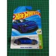 Porsche taycan turbo s h wheels mattel 1/64 1:64