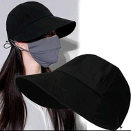 UV Protection Visors Fisherman Ponytail UV Protection Hat/