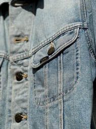 Vintage early 60’s Lee 101J washed denim jacket