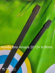 ยางปัดน้ำฝนRefill Honda Brio Amaze ปี2012-ปัจจุบัน.6/8mm.16"/22"(4ประตู)