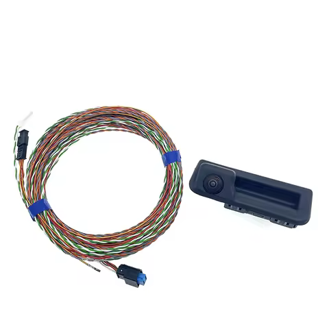 FOR A3 8Y 2021 High Line Rear View Camera with Guidance Line + wiring harness 5E3827566 5WA980556B C