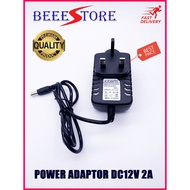 Power Adapter DC 12V 2A 5.5mm X 2.1mm For Modem Router / CCTV power Adaptor