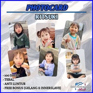 Ritsuki Photocard 100 Pcs. Free Bonus