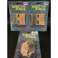 DISC BRAKE PAD MT07 MT09 R6 SINTERED EVO RACING