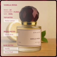 JON&JOIE (24) VANILLA ROSA PERFUME 30ML EDP Perfume tahan lama, Perfume inspired Dupe