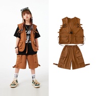 Street Dance Children Performance Wear Set