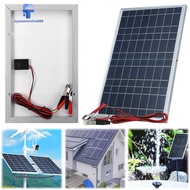 10W 12V Photovoltaic Solar Panel Kit Solar Panel Charger Controller Solar Plate [Joytownonline888.my