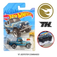 โมเดลรถเหล็ก 67 JEEPSTER COMMANDO (STH) ( SUPER TREASURE HUNT STH ) โมเดลรถเหล็ก hot wheels คันพิเศษ