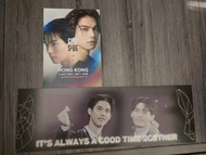 泰星BrightWin Side By Side concert 香港場明信片、手幅 BW Bright Win 2gether