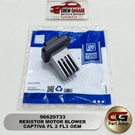 WERSTAN RESISTOR MOTOR BLOWER AC FRONT CHEVROLET CAPTIVA C140 FL2 FL3 OEM 96629733