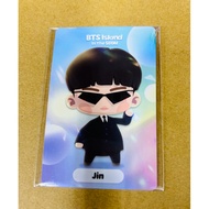Hanju ️ BTS Island Game Card Captain JIN Seokjin Ami Stick Key Ring