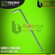 Tekiro Hex Key Long 5 mm L Key 5mm Tekiro Hex Key Long Allen Key