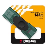 Kingston DataTraveler Duo USB Flash Drive USB-A/C 128G