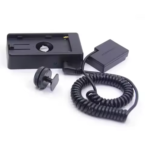 DR-E18 LP-E17 LPE17 Dummy Battery NP F970 F750 F550 Battery Adapter Plate Kit for Canon EOS RP R10 7