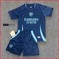 Bộ Quần Áo Bóng Đá CLB Arsenal Mùa 25 Hàng Đẹp Đầy Đủ Logo