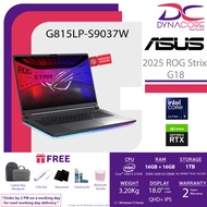 ASUS ROG Strix G18 G815LP-S9037W (U9 275HX/32G/1T/5070-8/18"QHD240z/W11H) 2Years warranty