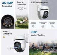【TP-Link Tapo C530WS / C520WS / TC41】Outdoor AI Smart WiFi Camera | 3K / 2K Resolution | IP66 | Pan/