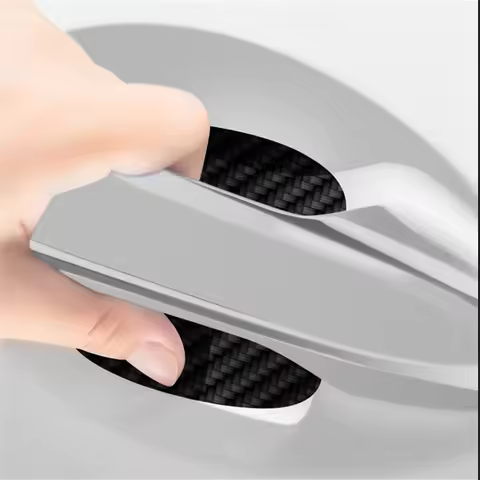 4pcs Car Handle Protection sticker for BMW E91 E92 E88 1M F20 F21 X6 X6M E46 E90 F15 X5M E71