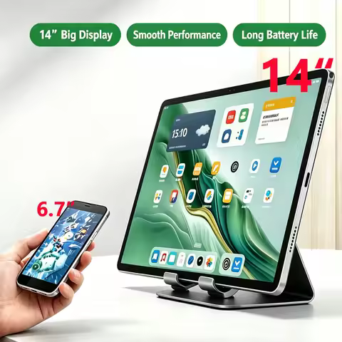 Global Version Super Large Screen Real 14 inch Tablet Android 15 Dual 4G Phone Call 16GB+512GB Table
