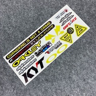 For KYT Helmet 3m Reflective Waterproof Sticker