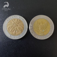Uang Koin Kuno Rp1000 sesuai pada Gambar | Uang Lama Indonesia
