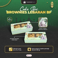 Cake Box Brownies Series Lebaran BF/ Cake Packaging Cake Box Lebaran BF Gift Box Raya Box