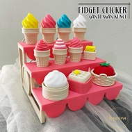GANTUNGAN Fidget Clicker | Clicker Keychain | Cute Clicker