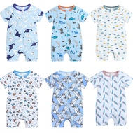 Kids Tales Baby Summer Air Conditioned Clothing Cotton Short Sleeve Bodysuit Thin Ins New Product Ba