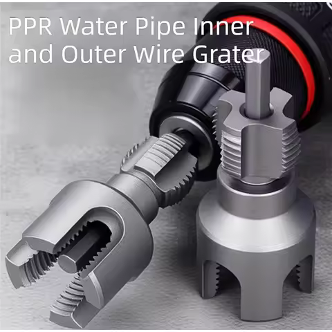 PVC PPR Pipe Threader Tap Die Tool 1/2"3/4"1" Pipe Thread Cutter Integrated Plumbing Tap Die Set Wat