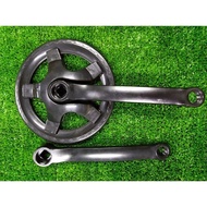 Bicycle 32T/36T/40T/44T/48T/52T Single speed Crank set Adult Basikal Fixie MTb Folding Bike Depan Ta