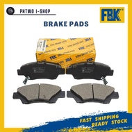 BRAKE PADS (FRONT) - HONDA TMO T9A FBK FRONT FD5868MS