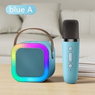 K12 Wireless Bluetooth Speaker with Microphone Dual Karaoke Speaker 3D Stereo Amplifier Mini Speaker