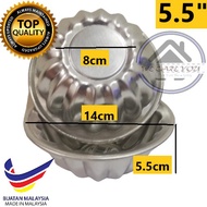 5" Aluminium Pudding Cake Jelly Mold Fluted Jelly Mould Coronel Jelly Mould Pudding Mould acuan kek 