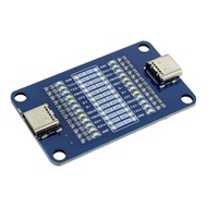 Type-C 24Pin 數據線測試板｜USB-C 快充/斷線檢測儀 LED 顯示USB-C 24Pin Cable Tester Board | Type-C LED Continuity Chec