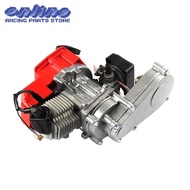 49CC 2 Stroke Motor Engine with T8F 14t Gear Box Easy to Start Pocket Bike Mini Dirt Bike Engine DIY